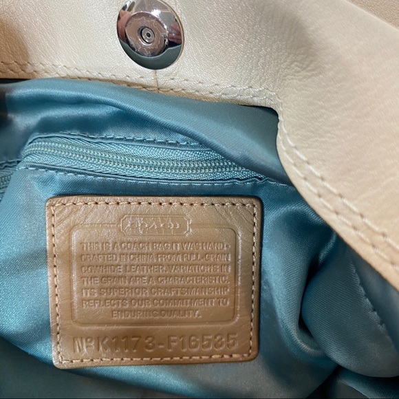 Coach | Leather Penelope Snakeskin Slouch Hobo Bag - Picture 11 of 13